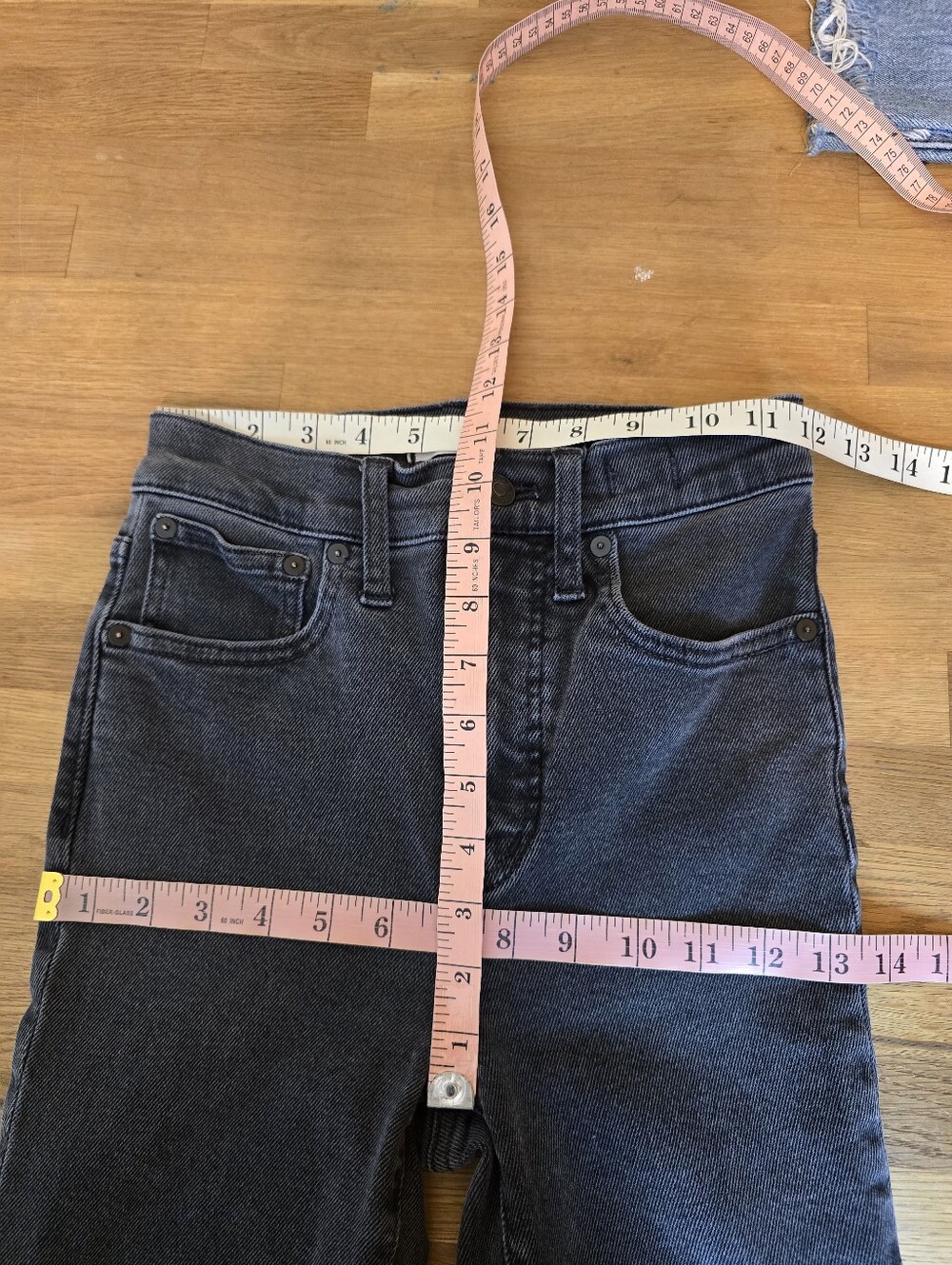 Madewell Cali Demi-Boot Jean In Bayland Wash Raw-Hem Edition 24 NG353 - Picture 10 of 11